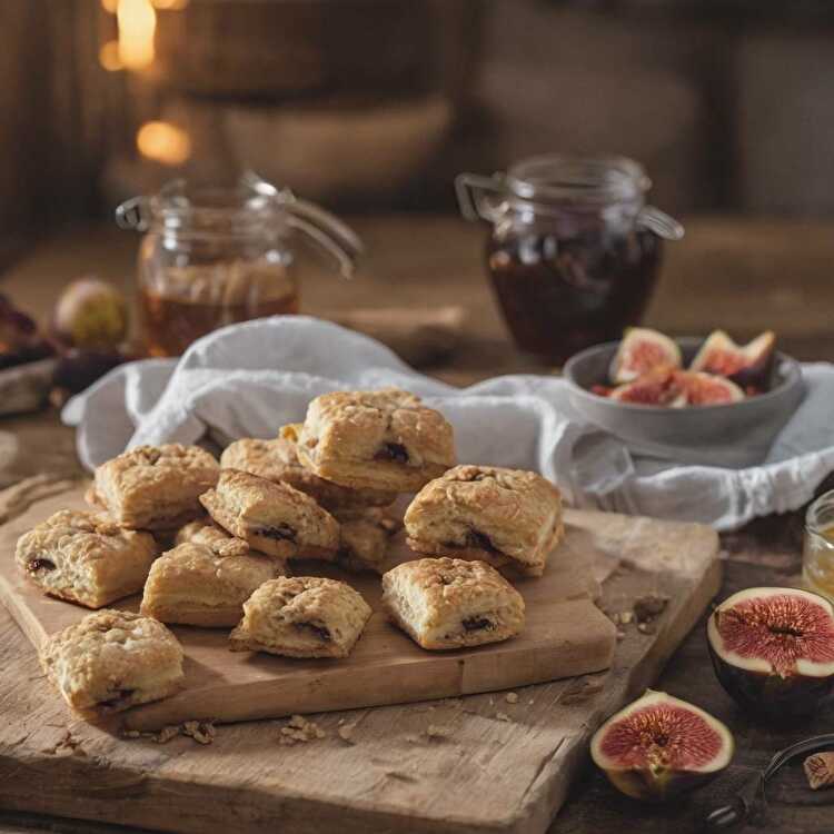 image Biscuits Fourés aux Figues Sans Sucre Raffiné