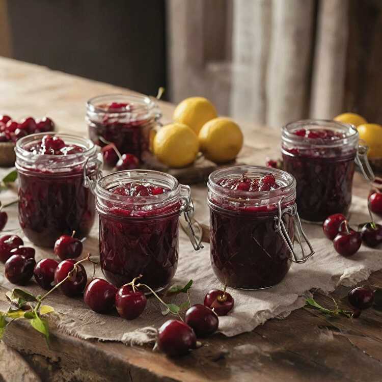 image Confiture de Cerises sans sucre