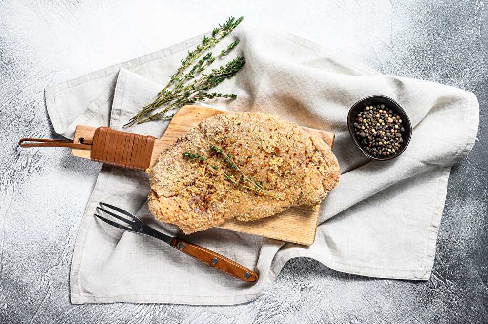 image Filets de Poulet Dukan Croustillants à la Moutarde et Son d’Avoine