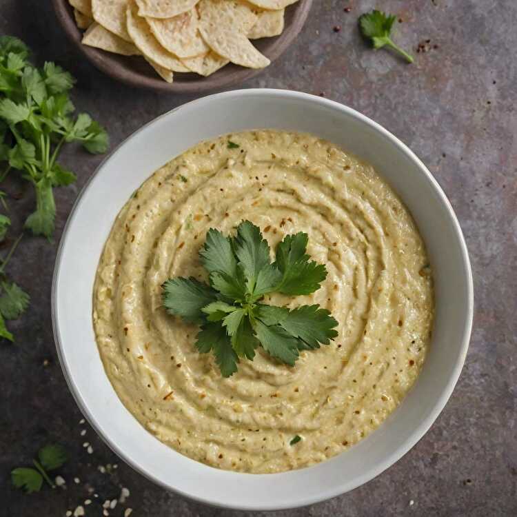 image Houmous de Panais à la Coriandre et au Curry