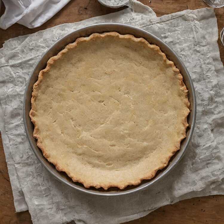 image Pâte à tarte légère au fromage blanc (version sucrée)