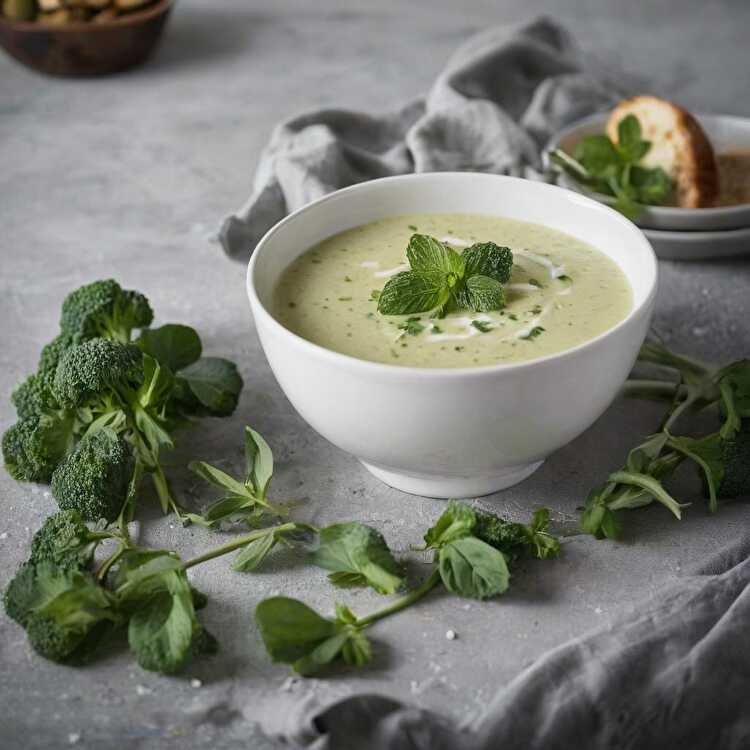 image Velouté de brocoli et lait de coco - Légèreté et saveurs