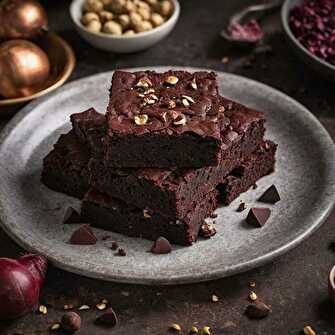 Brownies au Chocolat et à la Betterave : Une Douceur Saine