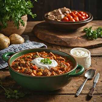 Goulash Léger au Paprika : Un Plat Confort et Santé