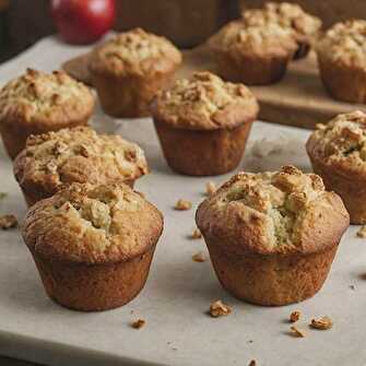 Muffins légers aux Pommes