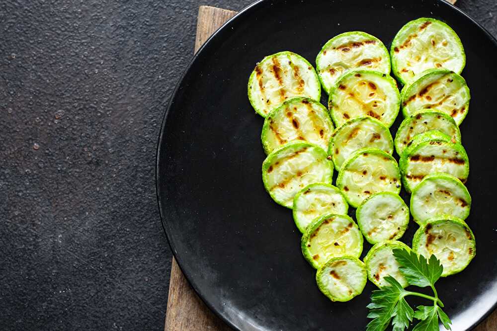 image Rondelles de Courgettes au Barbecue à la Fleur de Sel